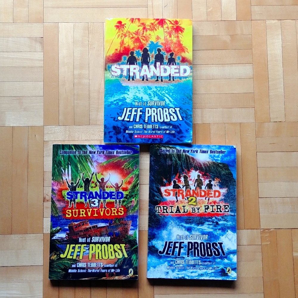 Stranded Book Set of 3
